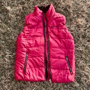 Free Country Women's Red Puffer Vest